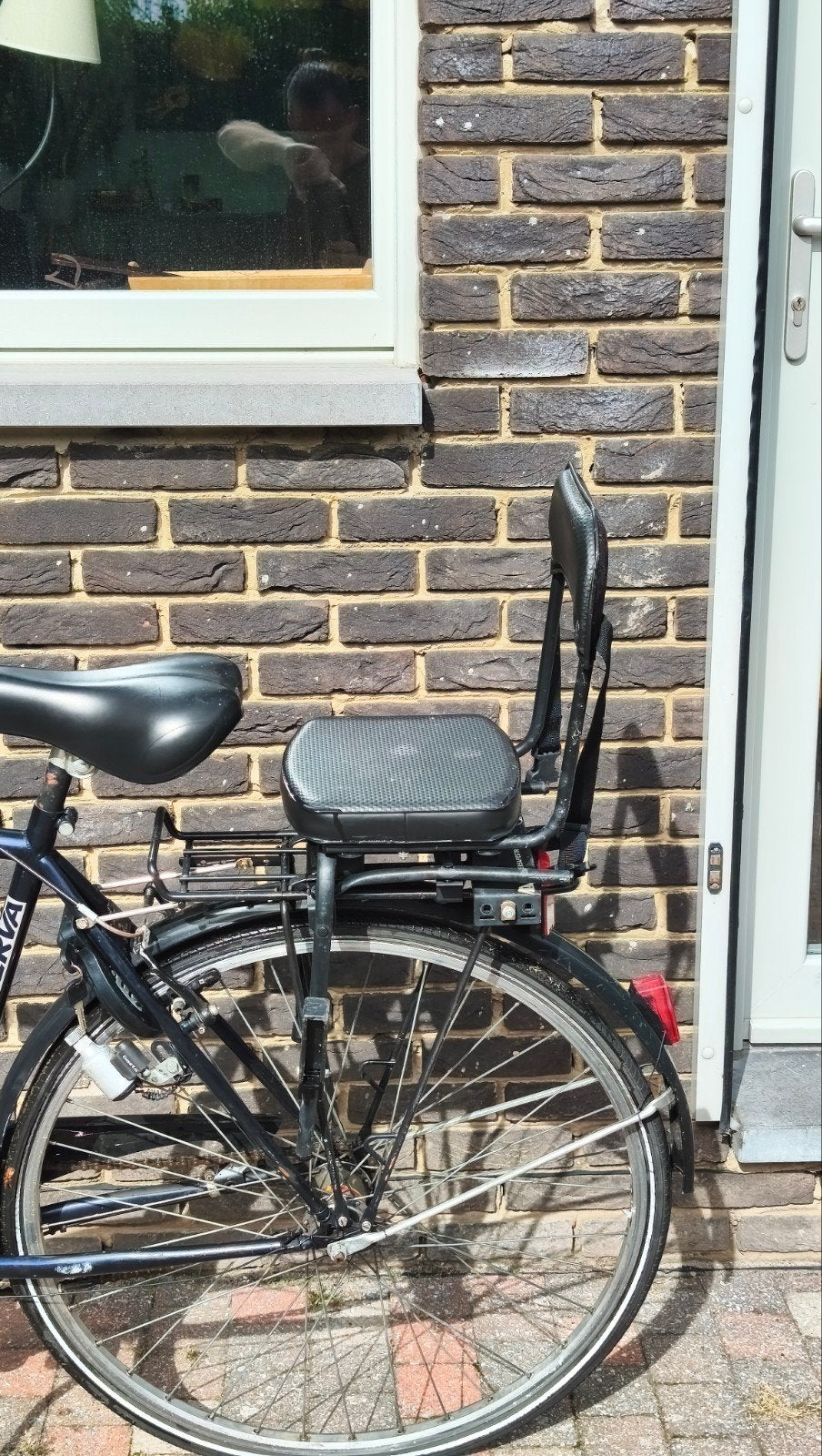 kinderstoeltjes voor op bagagedrager, Ophalen, Gebruikt