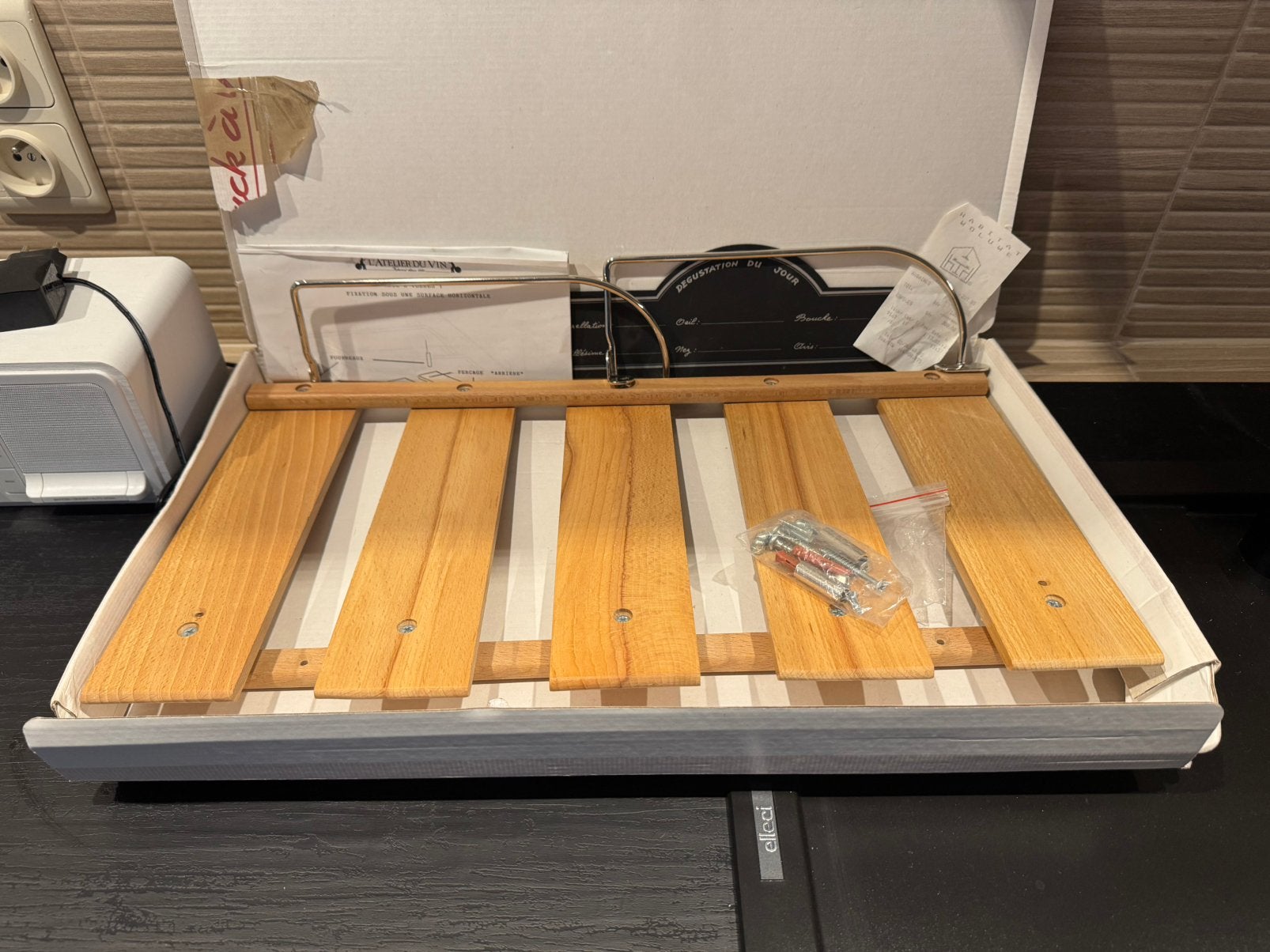 Hangsysteem voor glazen nieuw, Ophalen of Verzenden, Nieuw