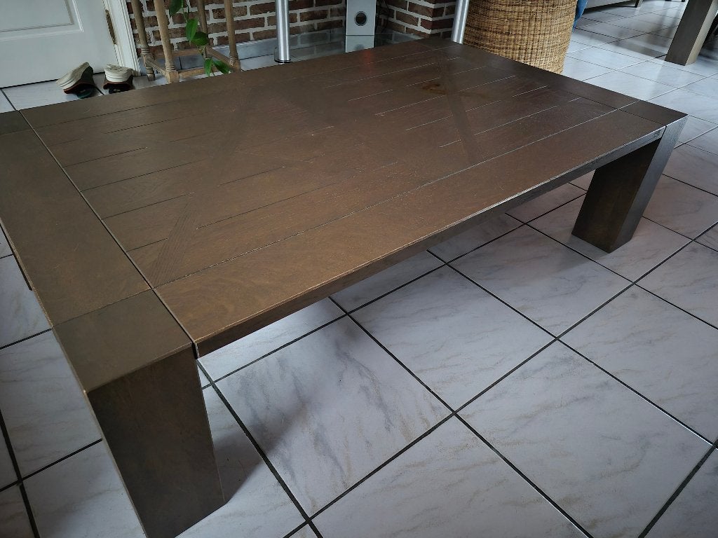 Salontafel, Ophalen, Eikenhout, 50 tot 100 cm, Zo goed als nieuw