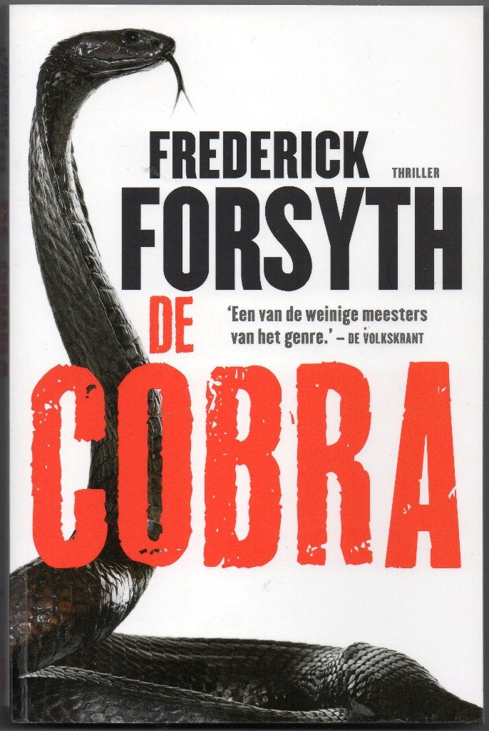 Frederick Forsyth - De cobra, Gelezen, Frederick Forsyth, Ophalen of Verzenden, Nederland