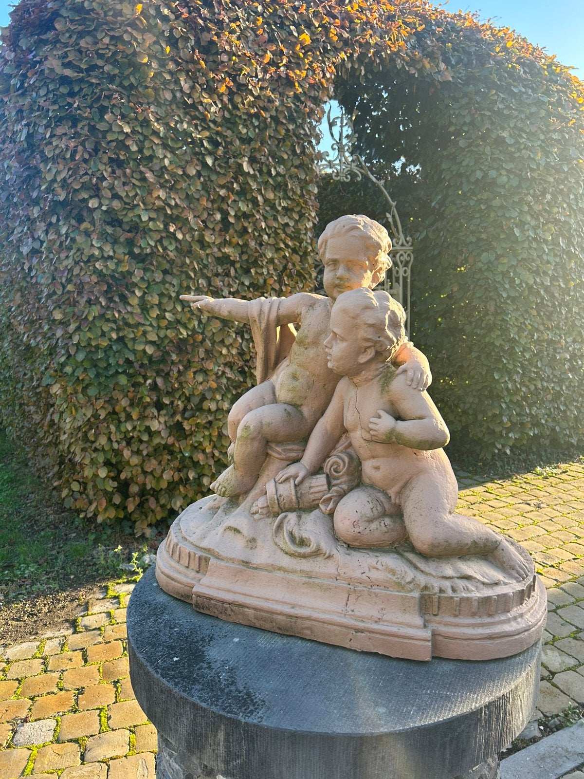 tuinbeeldje, Ophalen of Verzenden, Zo goed als nieuw