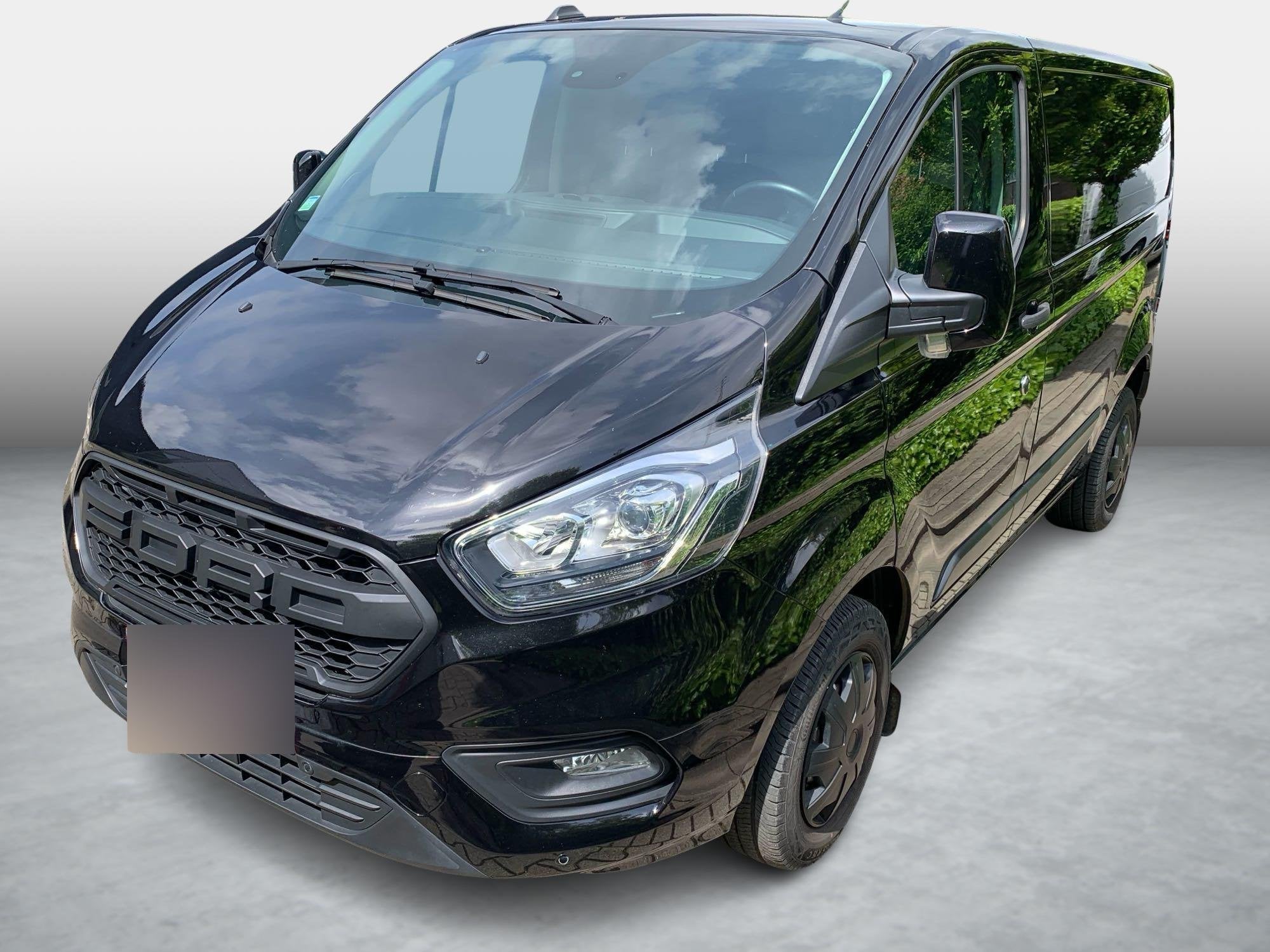 Ford Transit Custom 320S 2.0TD130ch/96Kw M6 FWD Trend, Auto's, Voorwielaandrijving, Dealer onderhouden, Gebruikt, Zwart