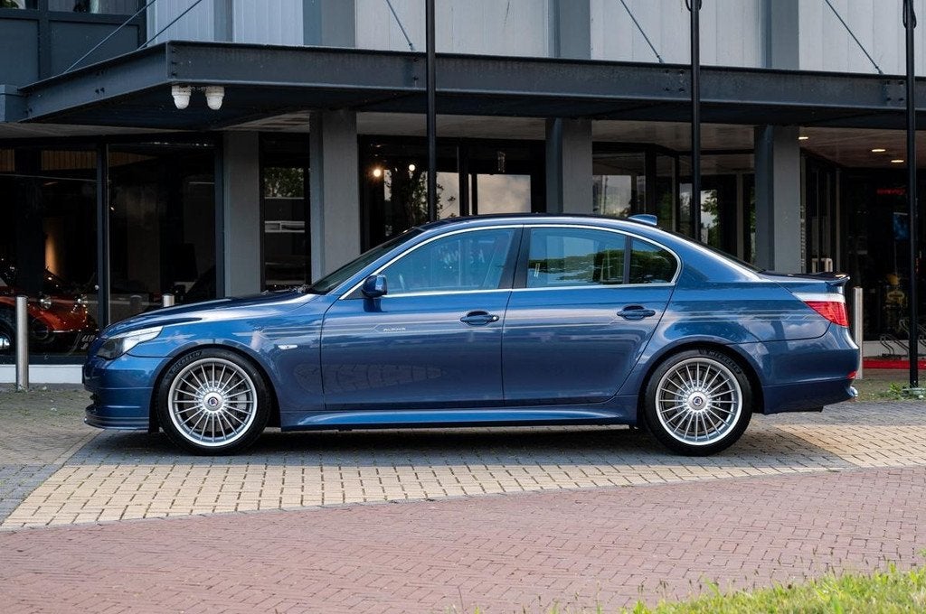 Alpina B5 4.4 V8 (bj 2006, automaat), Auto's, 4 deurs, Gebruikt, Blauw, Bedrijf