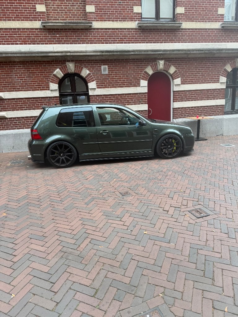Golf 4 DSG 1.8t gti 330/350pk (PROJECTAUTO), Auto's, Dealer onderhouden, Beige, 4 cilinders, Leder