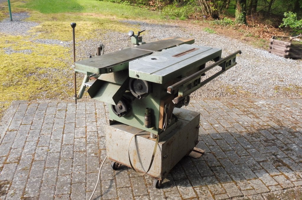 COMBINE POUR LE TRAVAI DU BOIS, Vert, Enlèvement, Utilisé, Machine