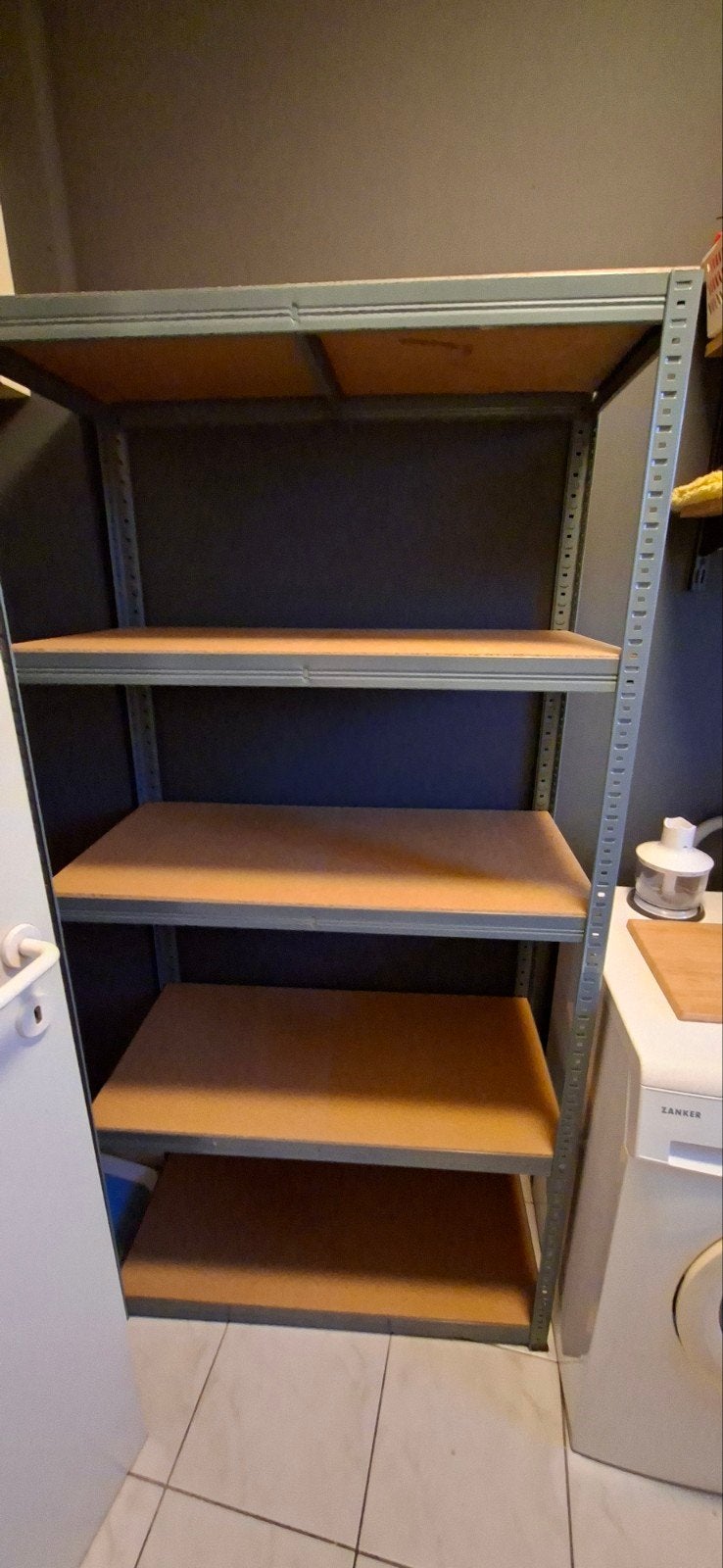 Metalen opbergrek van Shelfplaza (5 legborden), Ophalen