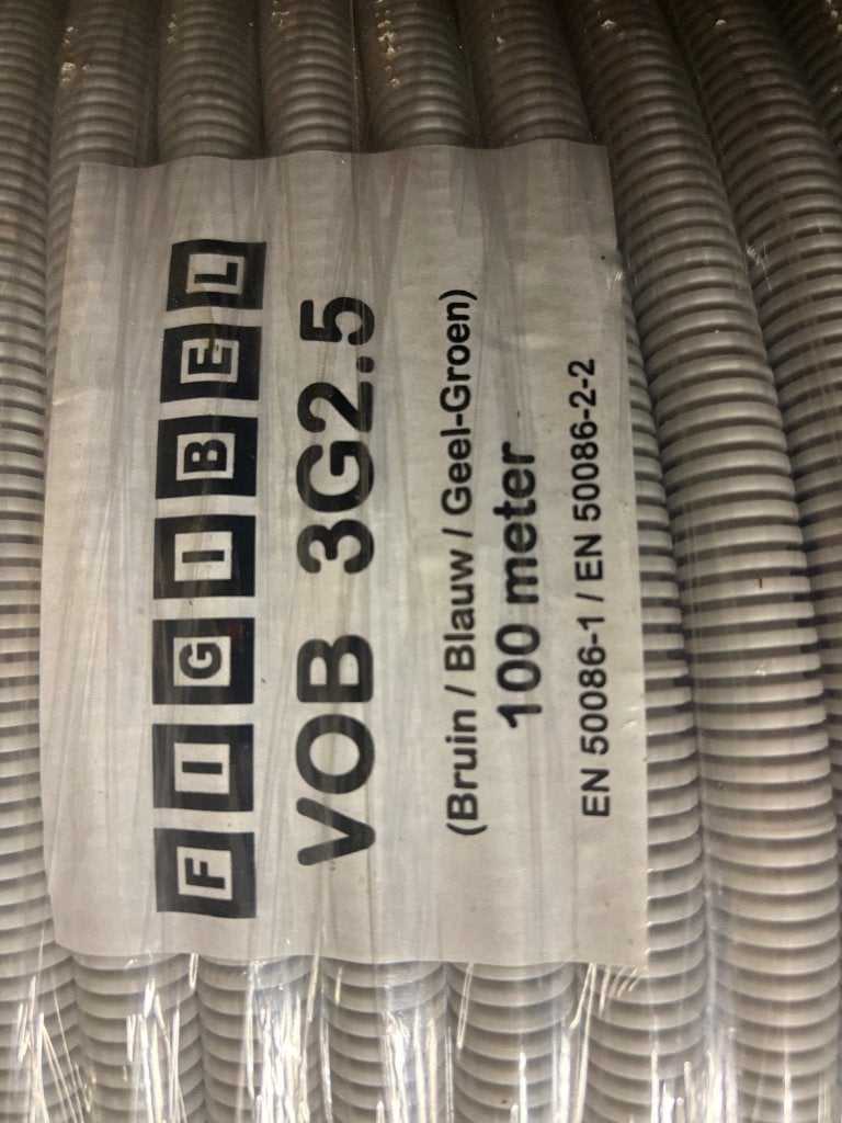 Electriciteitskabel VOB 3G 2,5, Doe-het-zelf en Bouw, Elektriciteit en Kabels, Ophalen, Nieuw, Kabel of Snoer