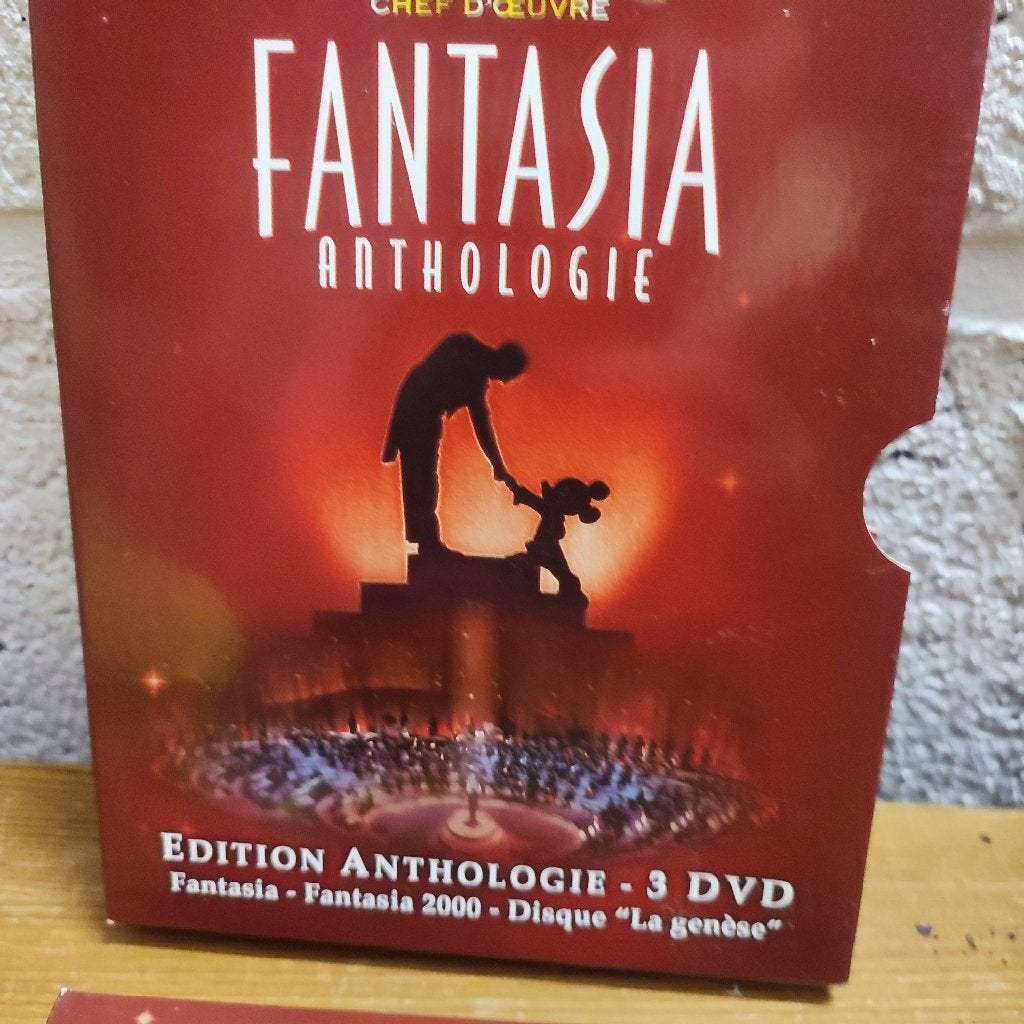 FANTASIA - Edition Anthologie 3 dvd (Walt Disney), Cd's en Dvd's, Dvd's | Tekenfilms en Animatie, Gebruikt, Amerikaans, Speciale editie
