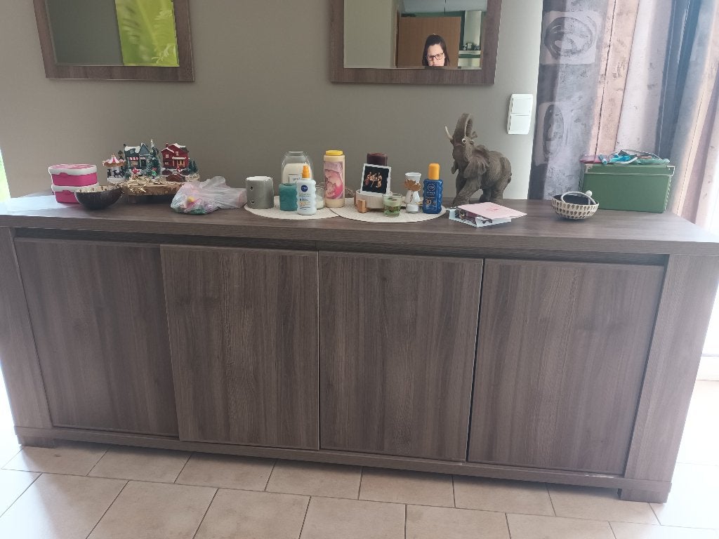 Dressoir, Avec porte(s), 200 cm ou plus, Enlèvement, Utilisé