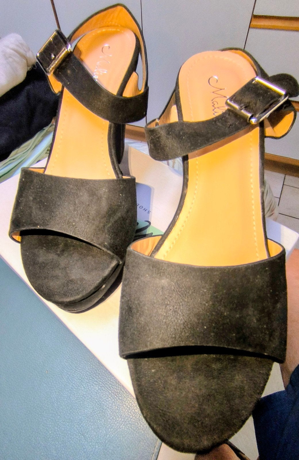 Chaussures a talons., Enlèvement ou Envoi, Malien, Porté, Noir