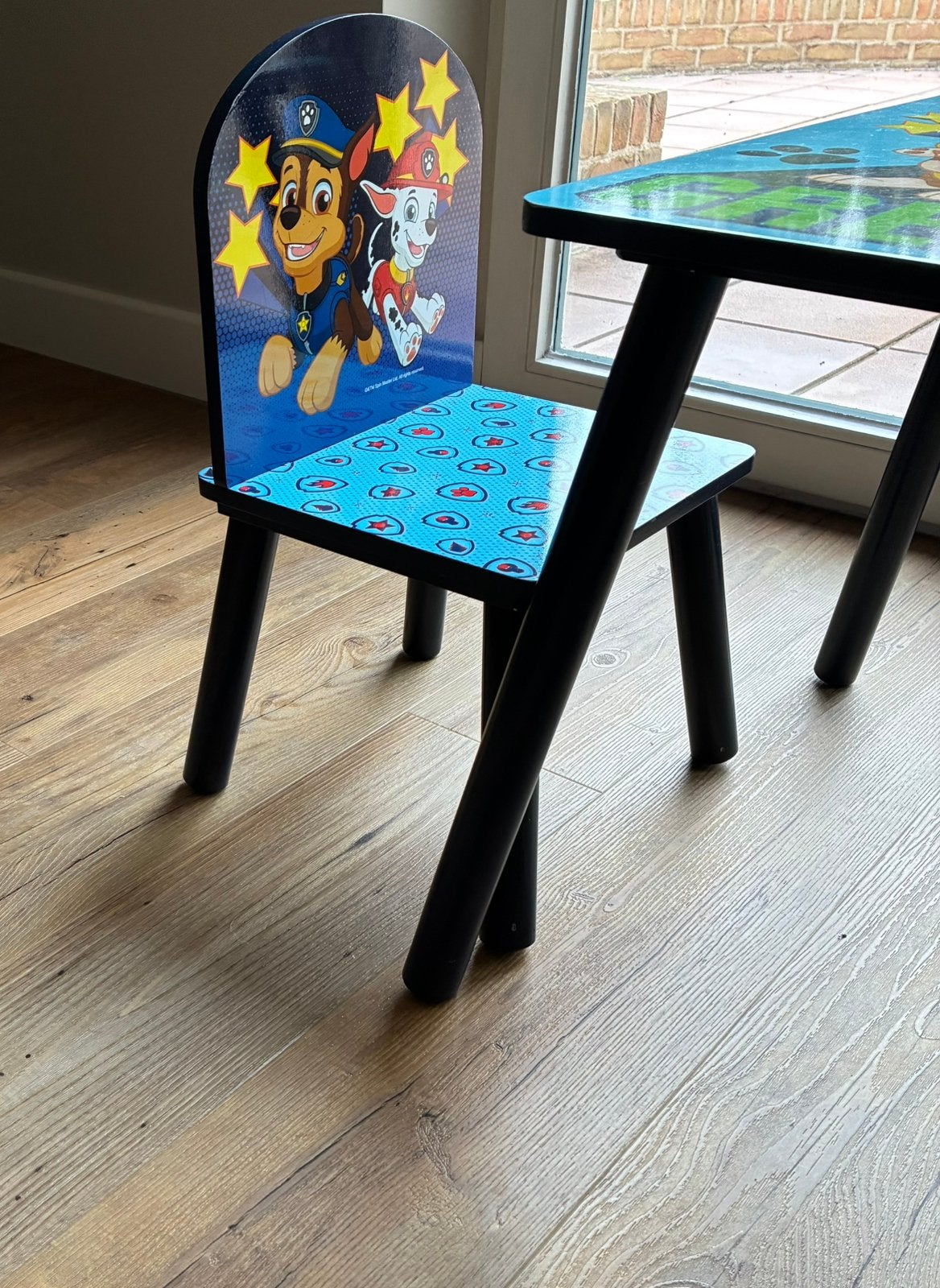 Paw Patrol tafeltje en 2 stoeltjes, Ophalen, Zo goed als nieuw