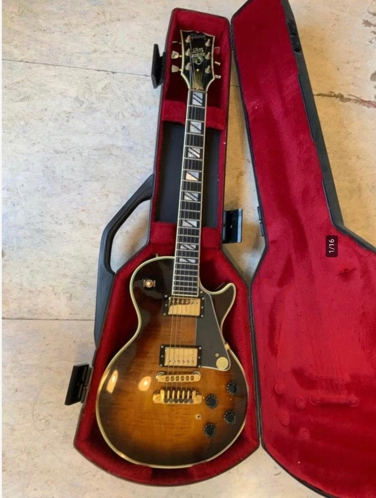 Gibson Les Paul Custom 25/50 Anniversary 1978, Musique & Instruments, Enlèvement, Neuf, Solid body, Gibson