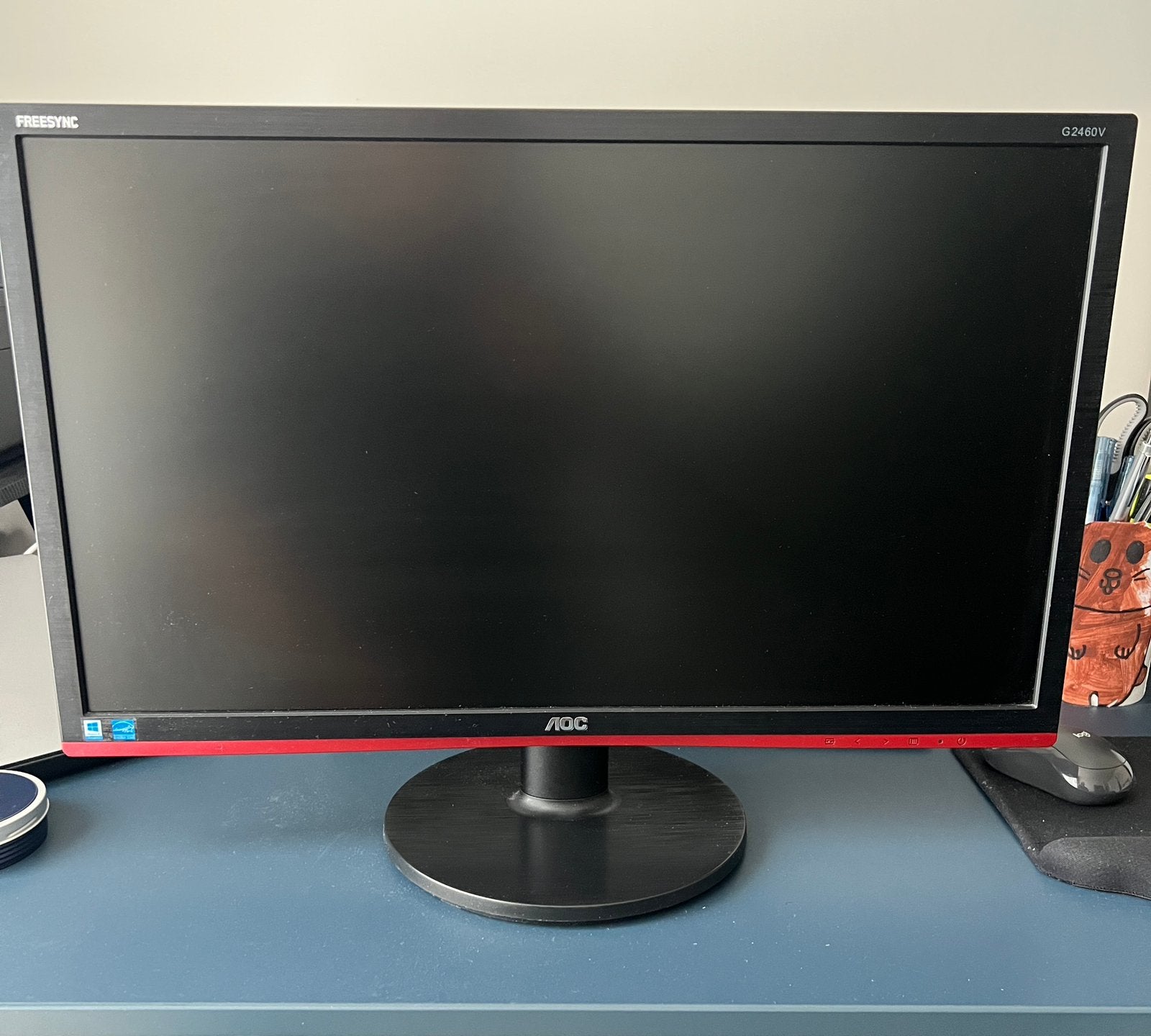 AOC G2460V computerscherm, Informatique & Logiciels, Enlèvement, Comme neuf, HD, Gaming