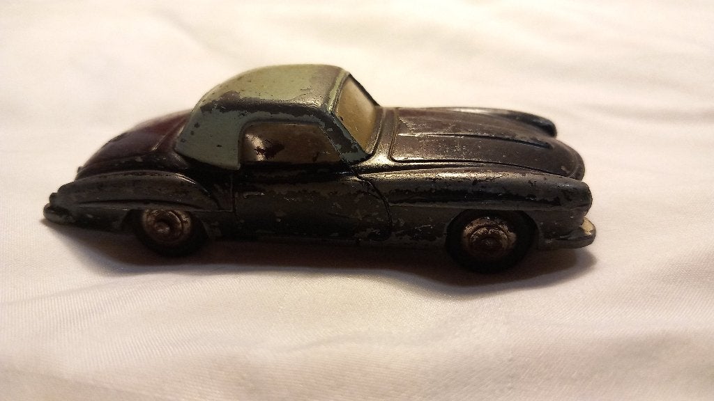 Mercedes 190 sl dinky toys, Enlèvement ou Envoi, Utilisé, Voiture, Dinky Toys