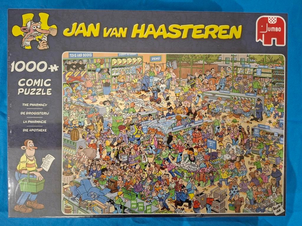 Puzzel JVH: Apotheek - 1000 stuks - nieuw, Enlèvement