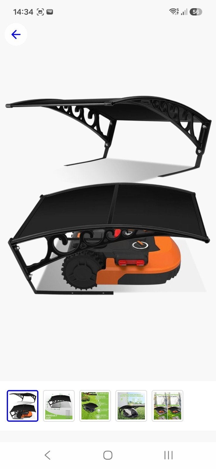 Garage robotmaaier,  nieuw., Ophalen