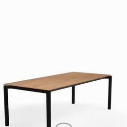 Table à manger Mobitec, Maison & Meubles, 150 à 200 cm, Cinq personnes ou plus, Comme neuf, Enlèvement