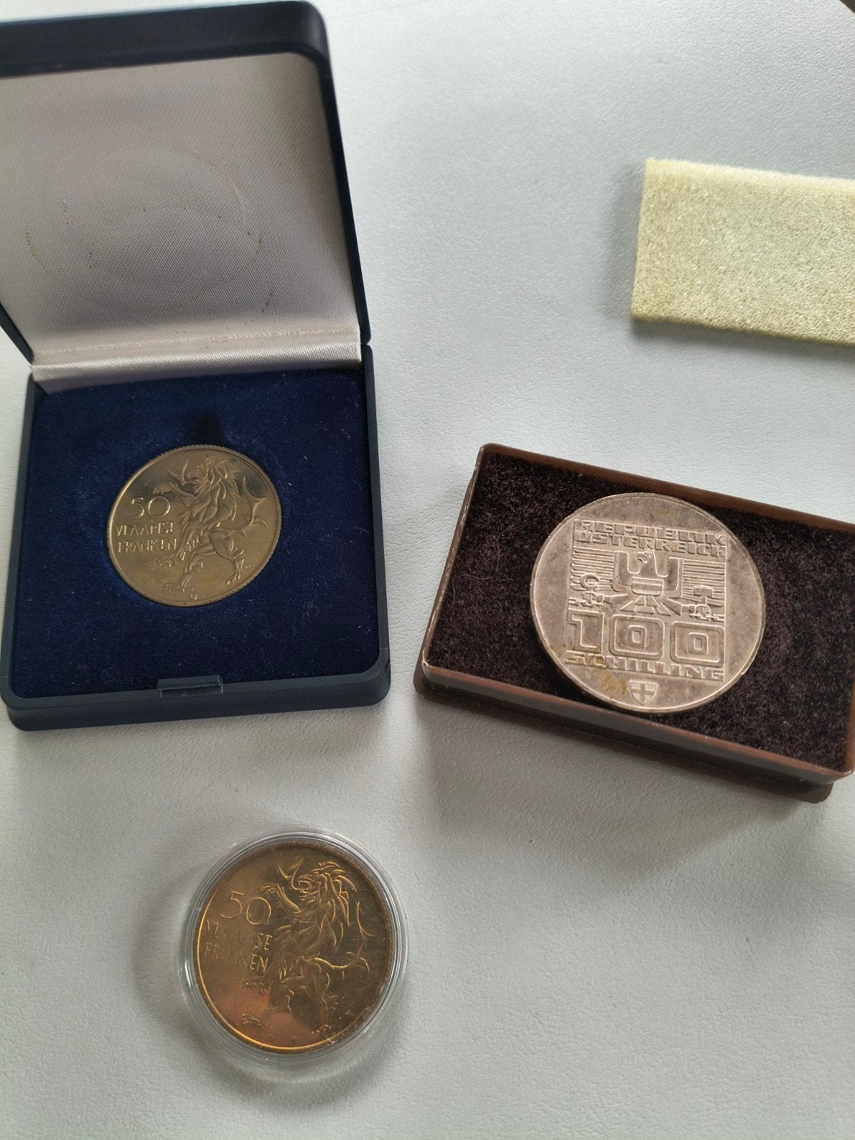 3 pièces, Enlèvement ou Envoi, Or