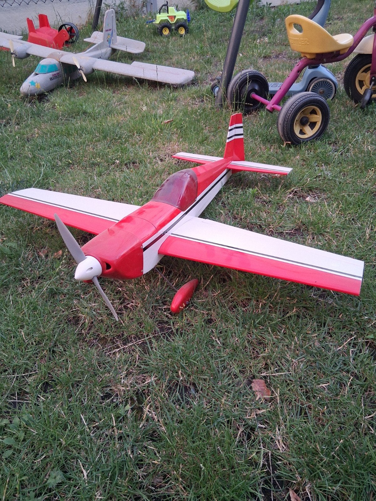 rc vliegtuig, Hobby en Vrije tijd, Ophalen