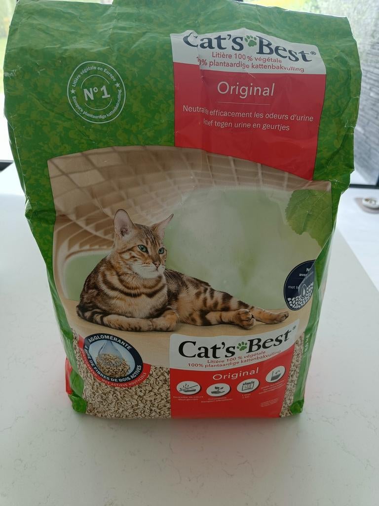Litière pour chat Cat's Best, Enlèvement