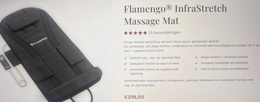 Massage Mat, Ophalen, Nieuw