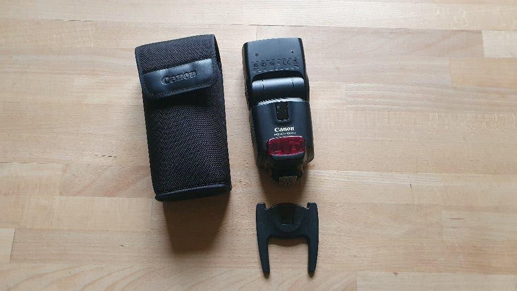 Canon speedlite 430EXII, Ophalen of Verzenden, Gebruikt, Canon, Kantelbaar