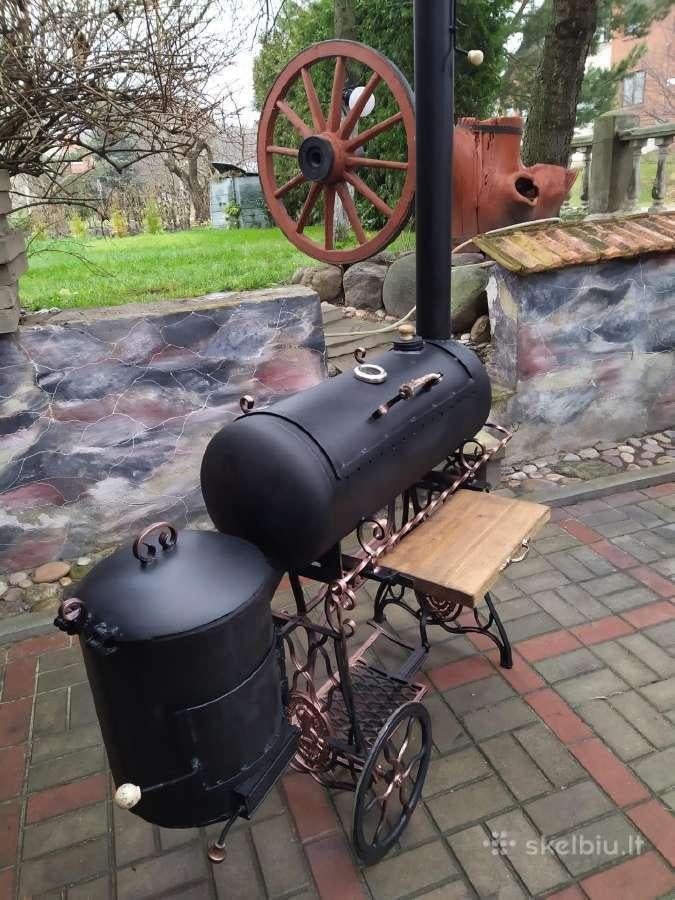 Barbecue smoker, Tuin en Terras, Houtskoolbarbecues, Ophalen, Nieuw