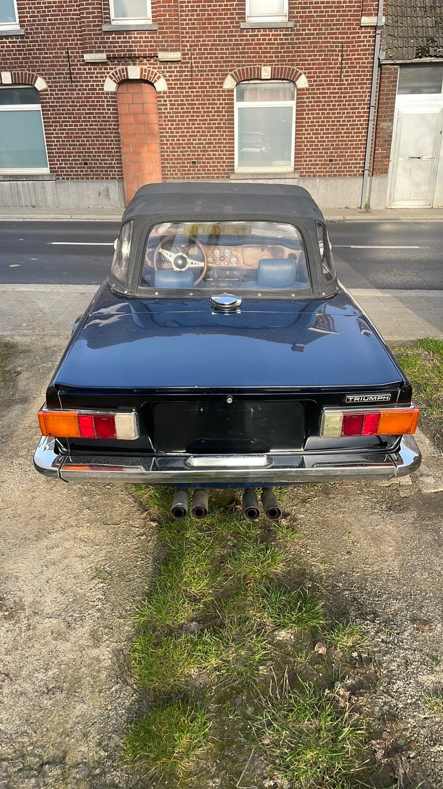 Triumph TR6, Achat, Boîte manuelle, Triumph, Bleu