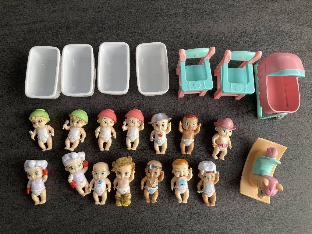 Baby Secret leuke verzameling mini-poppetjes en accessoires!, Verzamelen, Ophalen of Verzenden, Zo goed als nieuw