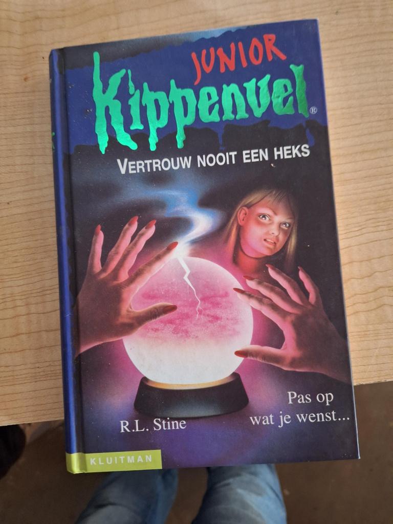 boek vertrouw nooit een heks -kippenvel junior-, Ophalen of Verzenden, Zo goed als nieuw
