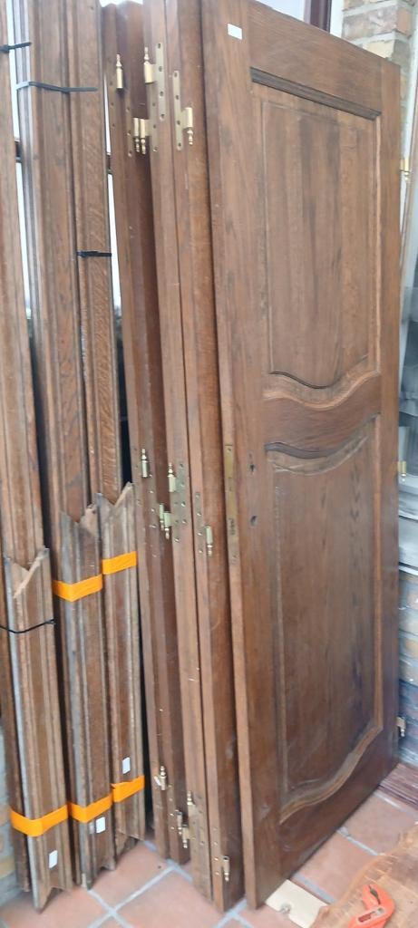 Portes en chêne 8 pièces, Enlèvement