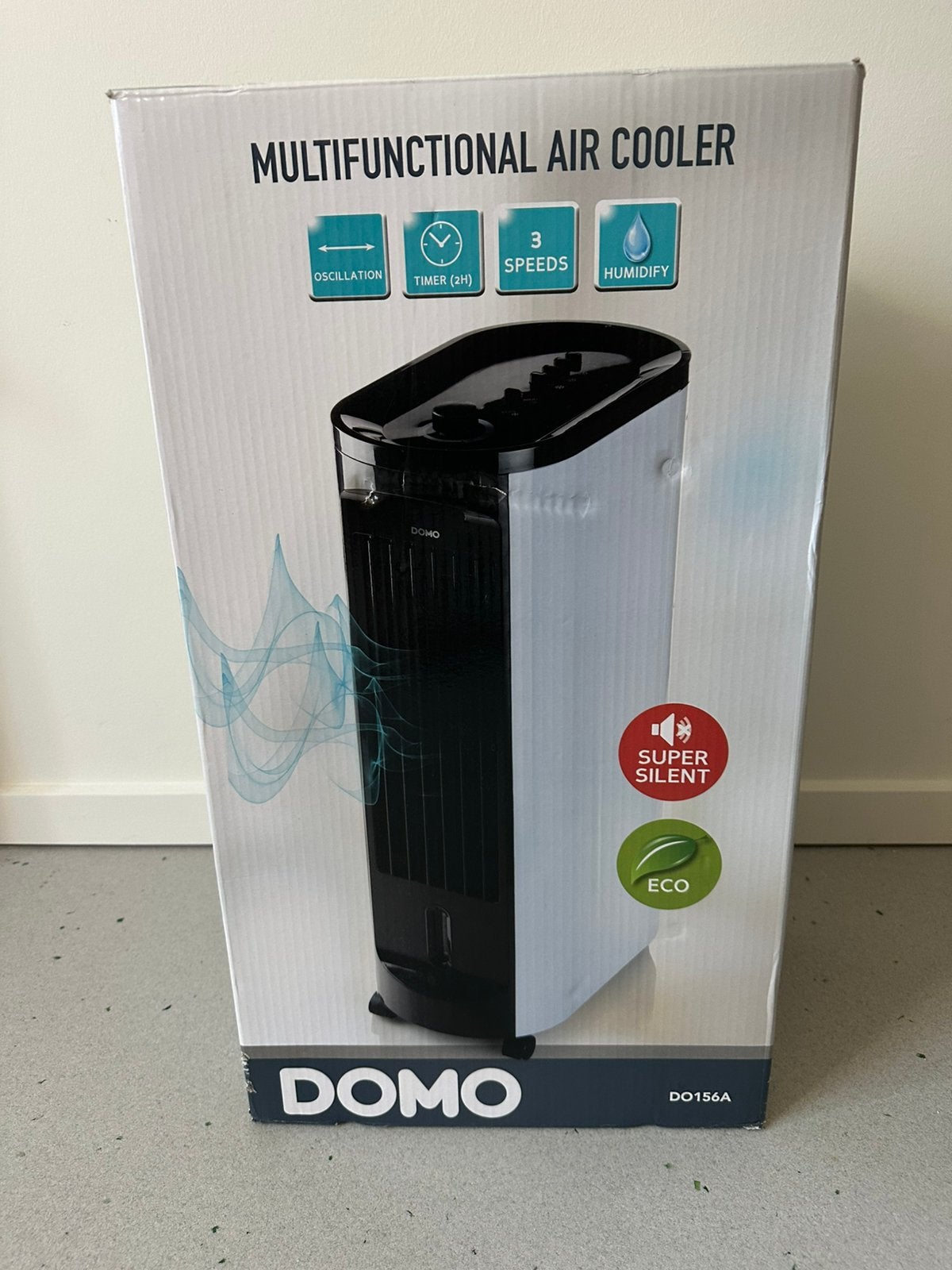 DOMO DO156A Aircooler – zeer nette staat, Electroménager, Équipement de traitement de l'air, Enlèvement, Comme neuf, Humidificateur