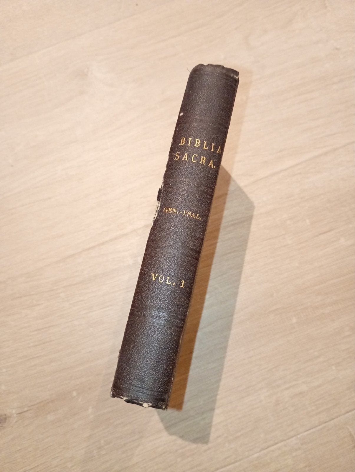 Antieke Latijnse Bijbel (1868) – Biblia Sacra Vol. 1, Ophalen