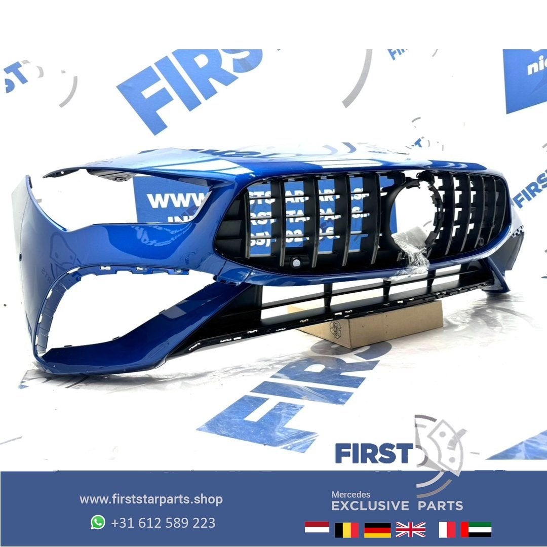 W118 CLA FACELIFT BUMPER + GT GRIL A1188804803 CLA35 AMG 202, Gebruikt, -, Voor, Ophalen of Verzenden
