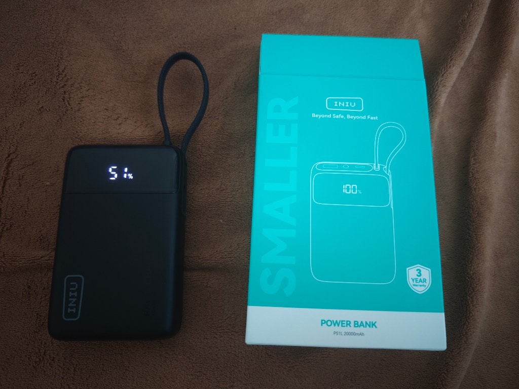 Iniu P51L 20000mAh 45W powerbank, Telecommunicatie, Powerbanks, Ophalen, Nieuw, Iniu