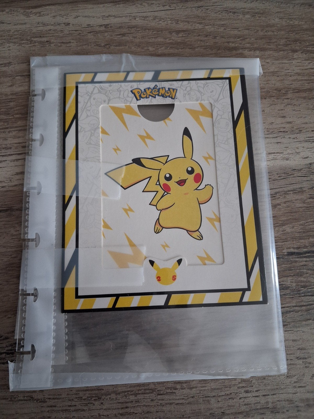 Pokemon Kartonnen Kadertje Pikachu 2021., Ophalen, Nieuw