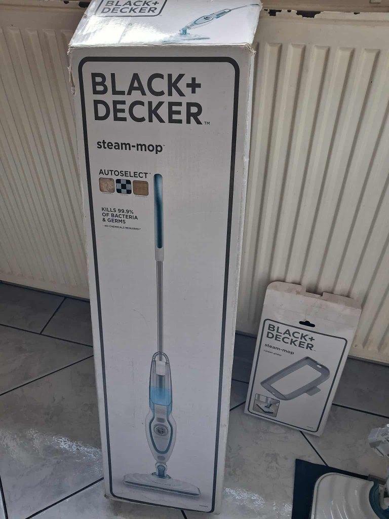 Black & Decker STEAM MOP, Ophalen, Zo goed als nieuw, Stoomreiniger
