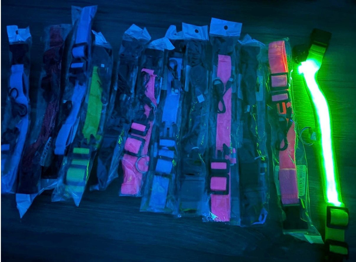 Led lichtgevende hondenhalsband - usb oplaadbaar nieuw, Enlèvement ou Envoi, Neuf