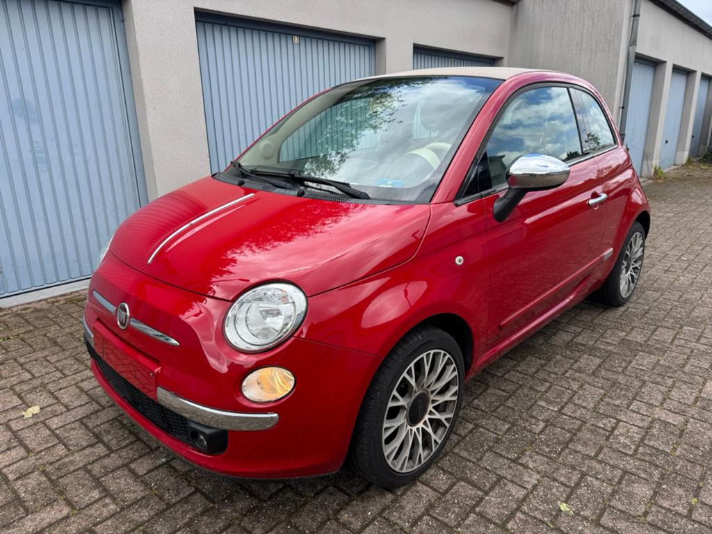 Fiat 500c 1.2 benzine ac pdc 2013, Auto's, Fiat, Cabriolet, Handgeschakeld, Particulier, 2 deurs