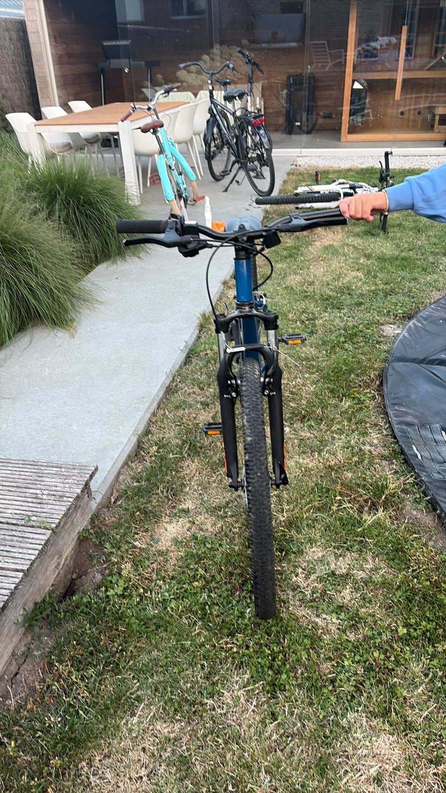 Mountainbike kind (prijs bespreekbaar), Ophalen, Velgrem, Aluminium, Zo goed als nieuw
