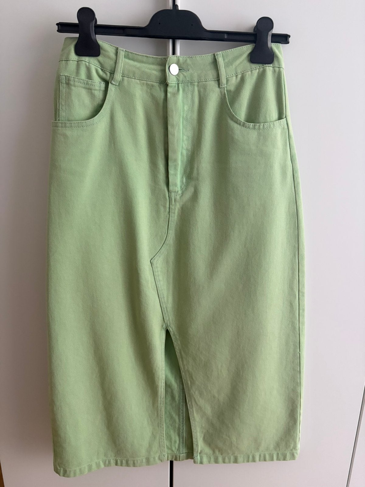 Jeansrok Mei-Li maat S, Kleding | Dames, Rokken, Ophalen of Verzenden, Zo goed als nieuw, Maat 36 (S), Onder de knie