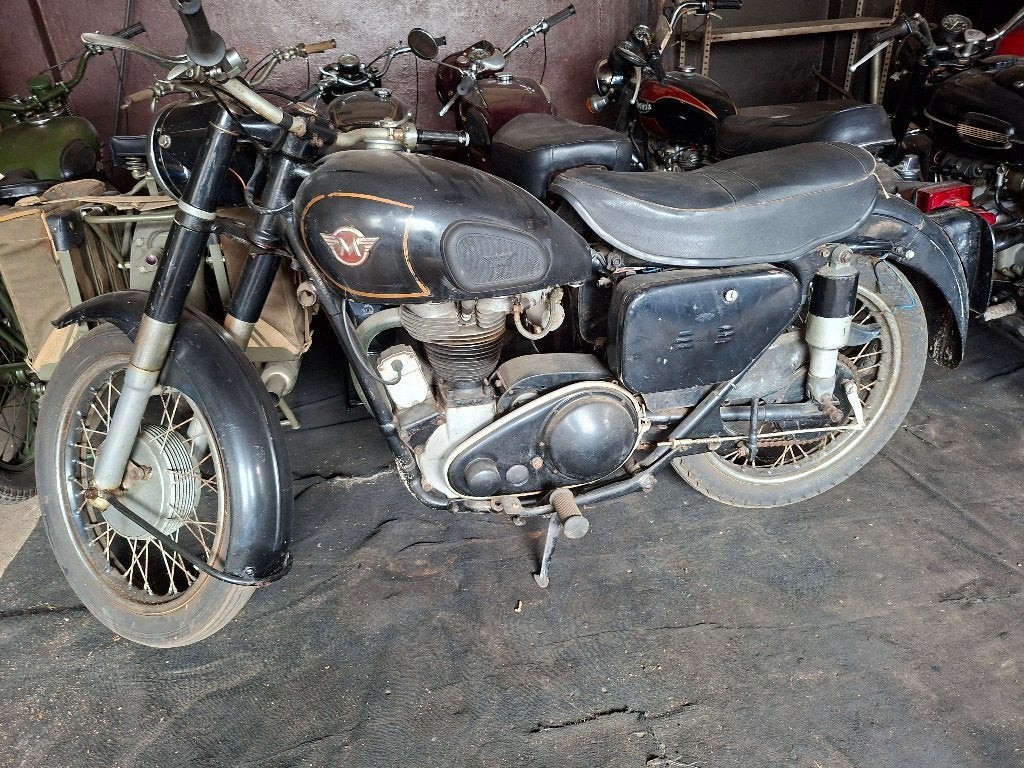Matchless 350cc, Enlèvement, Utilisé