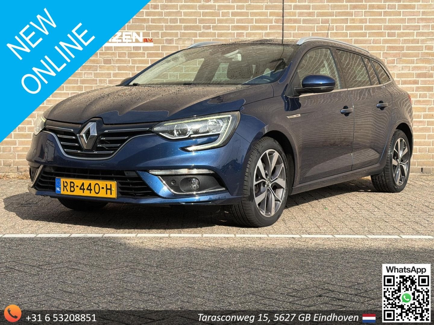 Renault Megane Estate 1.2 TCe Bose | Camera | Cruise | Clima, Achat, Entreprise, Boîte manuelle, Noir