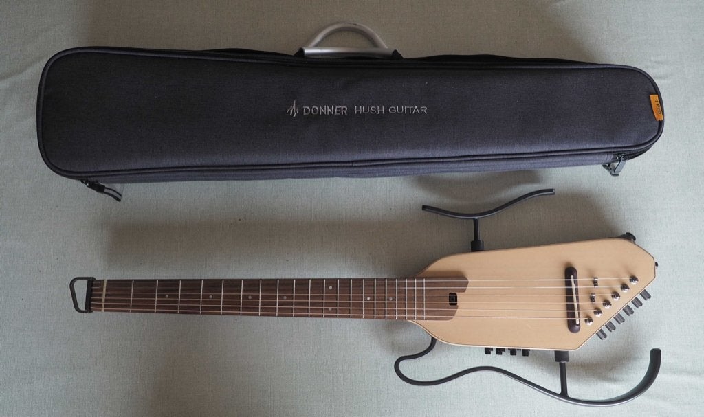 Guitare électrique Donner HUSH-I PRO, Enlèvement, Comme neuf, Solid body, Autres marques