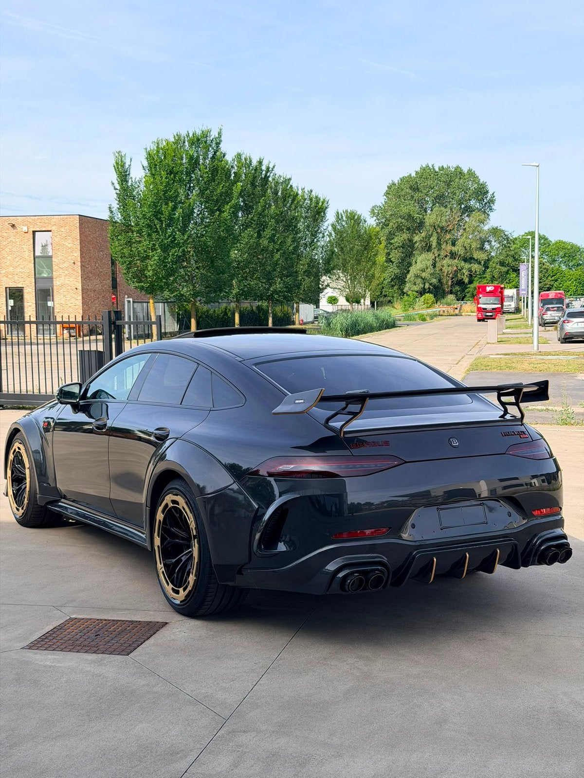 Mercedes-AMG GT 43 4MATIC+ Brabus Rocket 900 – Uniek, Autos, Achat, Entreprise, Caméra 360°, Électrique