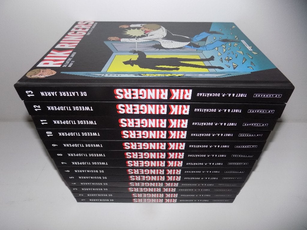 Rik Ringers ~ Complete serie Integrale hardcovers 1 t/m 12, Série complète ou Série, Envoi, Comme neuf