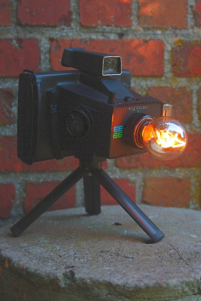 vintage polaroid led verlichting, Ophalen of Verzenden