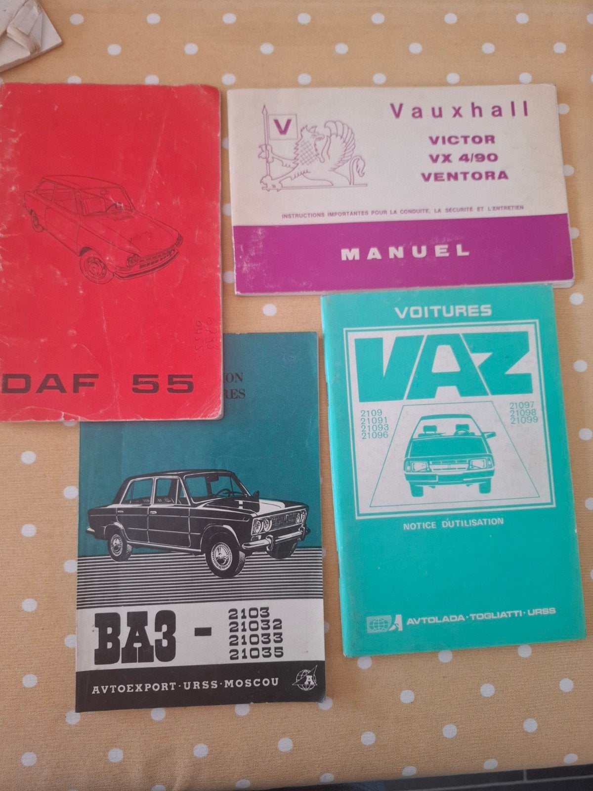 LADA, VAZ, VAUXHALL, DAF gebruikershandleidingen, Ophalen of Verzenden