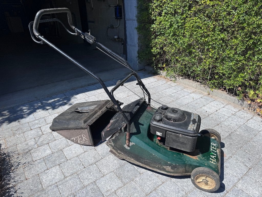 Tondeuse thermique Hayter Harrier 48 – Châssis alu & rouleau, Tondeuse rotative, Tondeuses à gazon à essence, Enlèvement, Utilisé