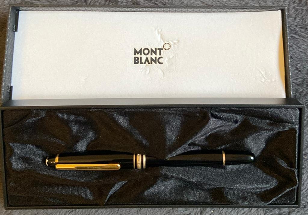 Montblanc stylo plume, Stylo, Avec boîte, Comme neuf, Enlèvement